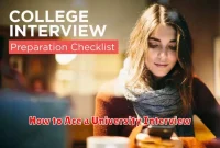 How to Ace a University Interview