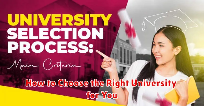 How to Choose the Right University for You